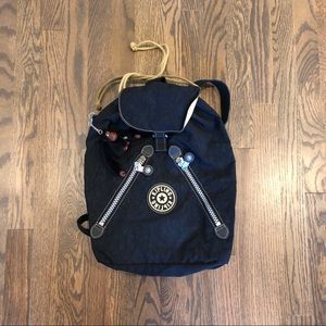 kipling drawstring backpack
